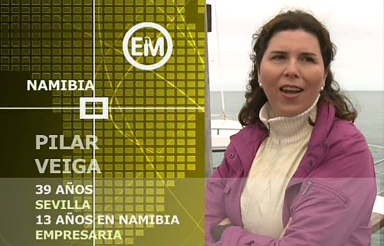 Espa&ntilde;oles en el mundo - Namibia - Pilar