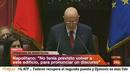 Ir al Video&nbsp;Napolitano, en su discurso de jura como presidente: "No pod&iacute;a renunciar, aunque me costara aceptarlo"