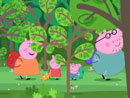 Imagen del  vídeo de Peppa Pig en inglés titulado NATURE TRAIL
