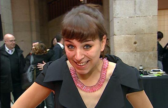 Nausicaa Bonn&iacute;n: "El regalo es estar nominada"
