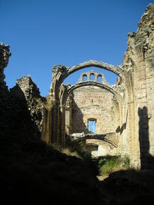 Nave central de la iglesia del monasterio