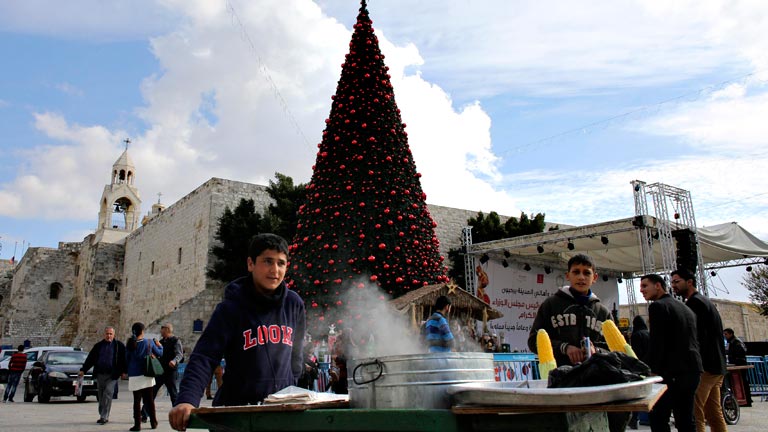 Navidad en Belén marcada por el boicot israelí 