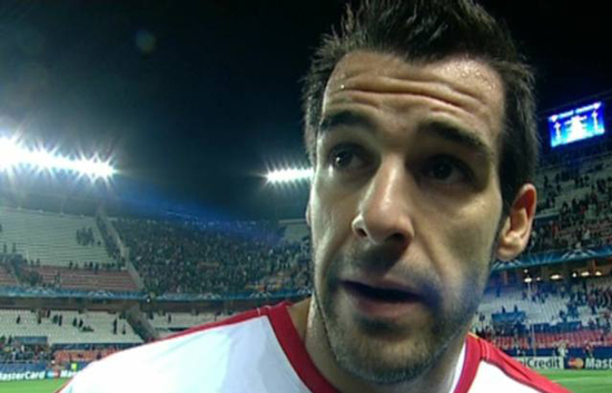 Negredo: 'Ha sido un partido muy duro'