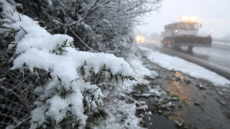 Nevadas en cotas relativamente bajas del centro y norte peninsular
