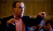 Nicholas Cleobury. Director de orquesta