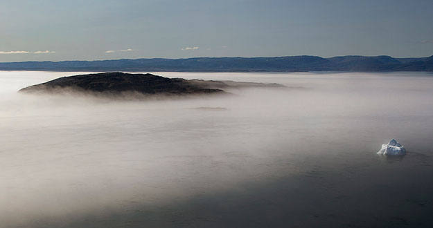 Niebla matutina del &Aacute;rtico en Canad&aacute;