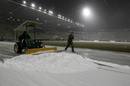 La nieve, que cubre el estadio de f&uacute;tbol Tardini, ha impedido que se juegue un encuentro de la liga italiana entre el Parma y la Juventus.