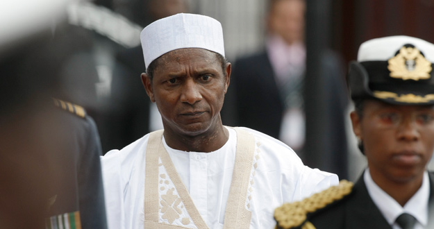 El presidente nigeriano, durante una visita a Sur&aacute;frica.