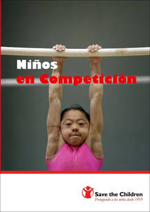 Portada del informe "Ni&ntilde;os en competici&oacute;n" de Save de Children.