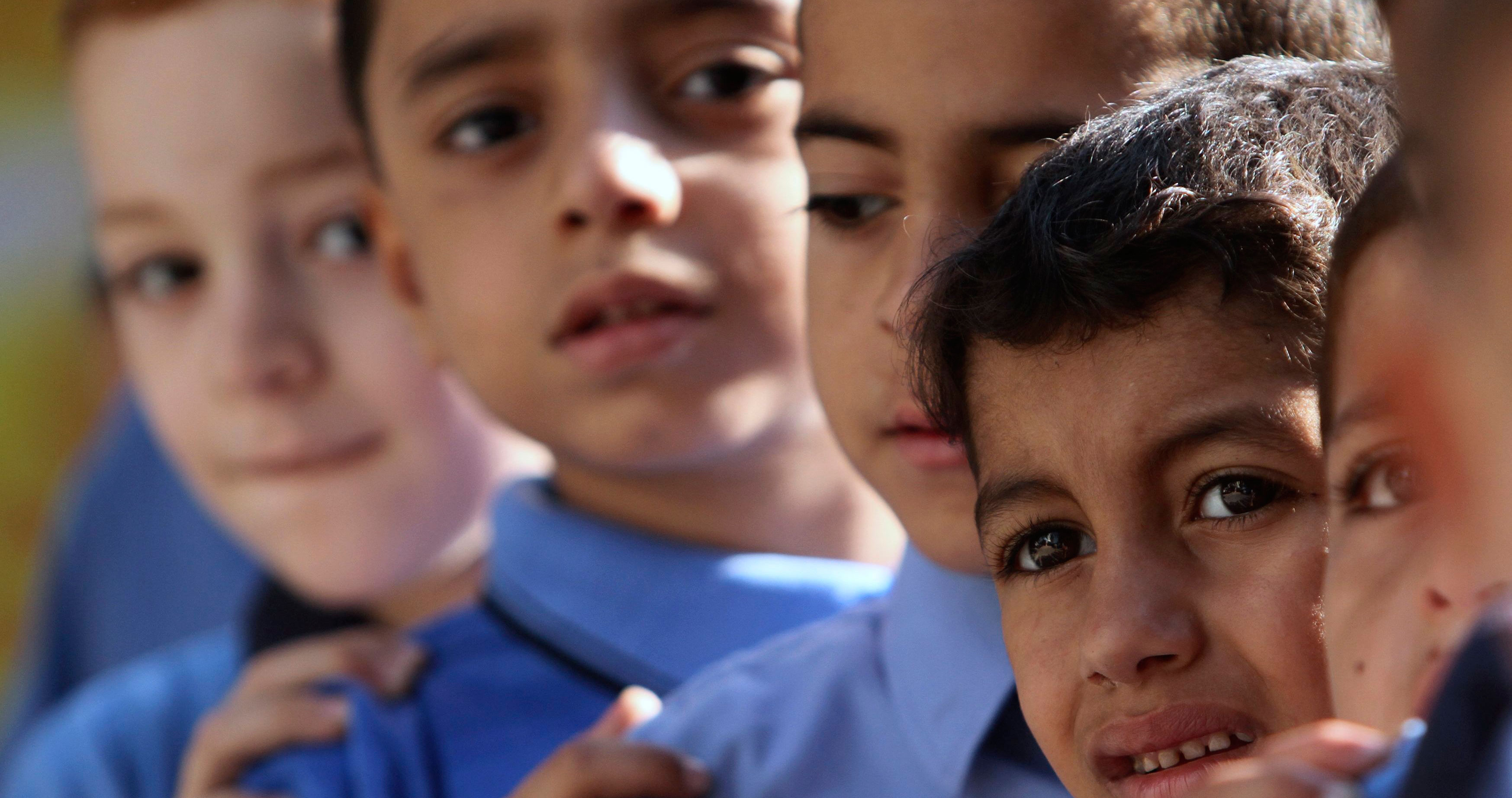 Ni&ntilde;os Franja de Gaza