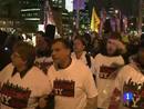 Ir al Video&nbsp;La noche deja 200 detenidos y 17 heridos en la marcha de indignados de Nueva York