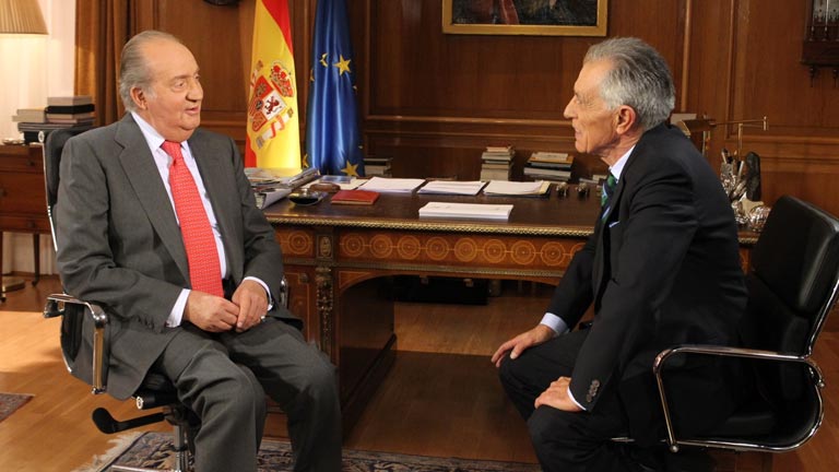 La noche del rey - Entrevista del rey Juan Carlos I con Jesús Hermida en TVE