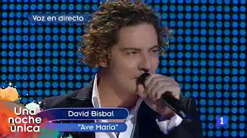 Ver v&iacute;deo  ''Una noche &uacute;nica' - Bisbal'