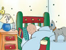Imagen del  v&iacute;deo de Caillou titulado LA NOCHEBUENA DE CAILLOU