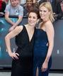 Noomi Rapace y Charlize Theron en la alfombra roja de Prometheus
