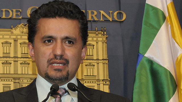 Dimite el ministro de Gobierno de Bolivia por la represi&oacute;n contra los ind&iacute;genas