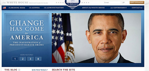 El cambio tambi&eacute;n ha llegado a la web de la Casa Blanca.