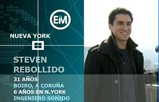 Espa&ntilde;oles en el mundo - Nueva York - Steven