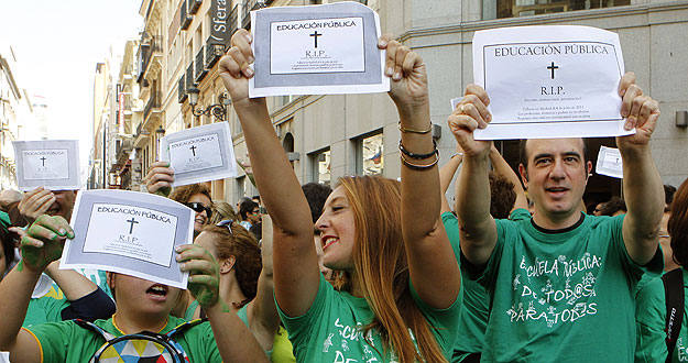 Nuevas huelgas en educación el 4 y 5 de octubre en Madrid Nuevas huelgas en educación el 4 y 5 de octubre en Madrid