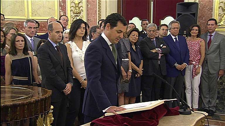 Leopoldo Gonz&aacute;lez-Echenique jura como presidente de RTVE
