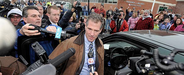 El nuevo senador republicano Scott Brown