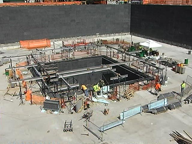Se trabaja sin descanso en las obras de construcci&oacute;n del nuevo World Trade Center