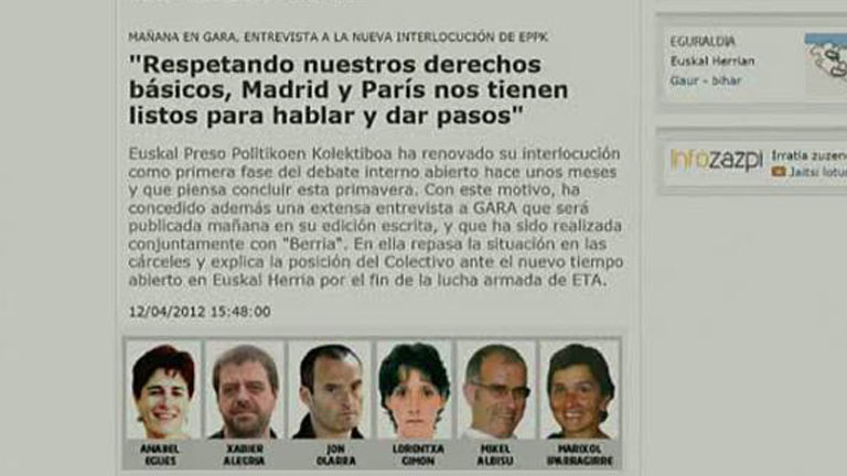 Nuevo grupo de interlocutores de ETA