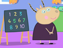Imagen del  v&iacute;deo de Peppa Pig en ingl&eacute;s titulado NUMBERS