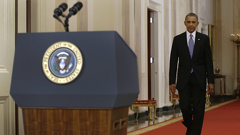 Obama apela a la "moral" de EE.UU. para actuar contra el régimen sirio