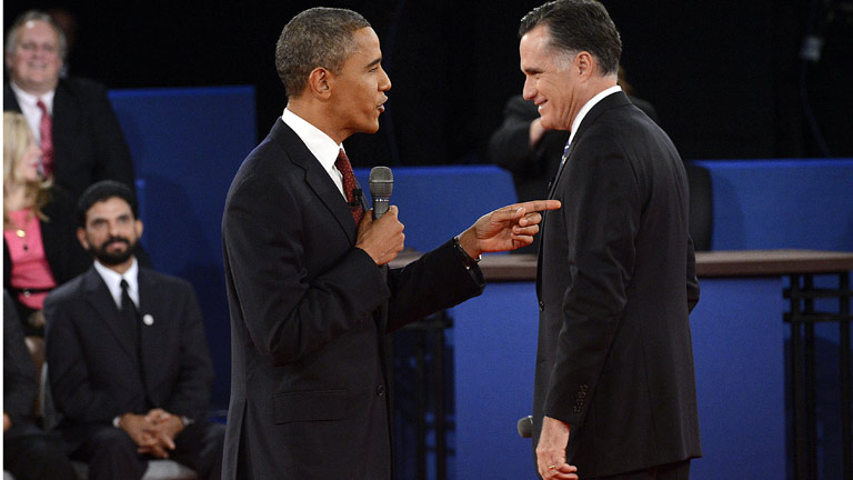 Obama contraataca y consigue remontar frente a Romney en el segundo debate