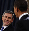 Obama ha destacado durante su comparecencia que la reuni&oacute;n con Brown ha sido 
