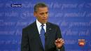 Ir al Video&nbsp;Obama felicita el aniversario de bodas a su esposa ante del debate
