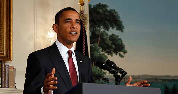 U.S. President Obama speaks on health care in Washington