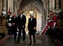 Obama llega a Westminster Hall para hablar ante el Parlamento brit&aacute;nico
