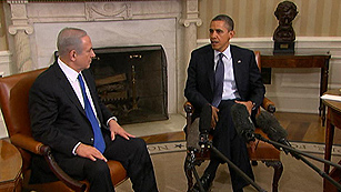 Ver v&iacute;deo  'Obama y Netanyahu exhiben una imagen de unidad sobre el programa nuclear iran&iacute;'