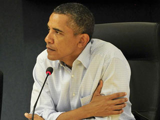 Ver v&iacute;deo  'Obama pide unidad ante el hurac&aacute;n Irene'