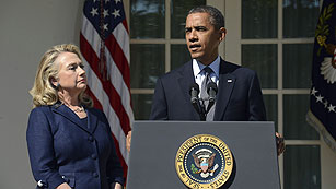 Ver v&iacute;deo  'Obama promete que "se har&aacute; justicia" por la muerte de su embajador en Libia'
