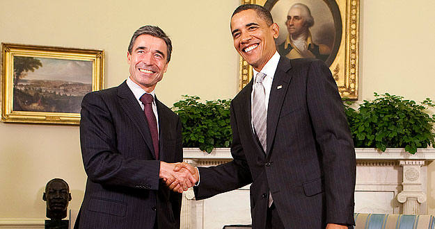 Obama y Rasmussen se reúnen en la Casa Blanca Obama y Rasmussen se reúnen en la Casa Blanca