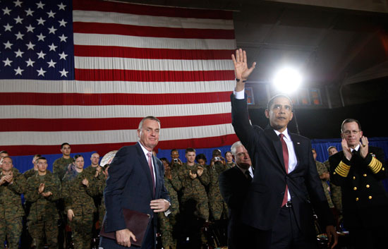 Obama anuncia la retirada de tropas de Irak y el refuerzo en Afganist&aacute;n