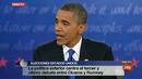 Ir al Video&nbsp;Obama se apunta en el debate el tanto de la muerte de Bin Laden