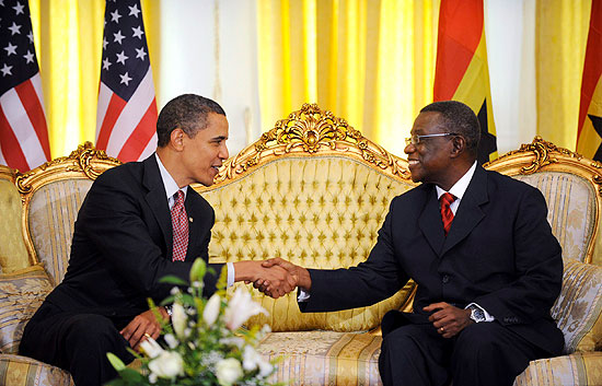 Obama visita Ghana