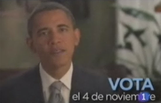 Obama intenta captar el voto latino en un v&iacute;deo difundido en internet
