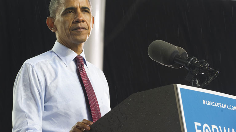 Obama critica en Wisconsin las recetas econ&oacute;micas de Romney 
