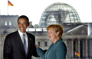 Ver v&iacute;deo  'Obama ya est&aacute; en Berl&iacute;n'