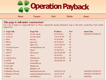 La SGAE, entre los objetivos de 'Payback'