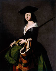 La obra 'Santa Marina', de Francisco de Zurbar&aacute;n, ser&aacute; una de las pinturas que estar&aacute;n en el Museo Colecci&oacute;n Carmen Thyssen-Bornemisza de M&aacute;laga, que prev&eacute; abrir sus puertas en la pr&oacute;xima primavera.