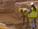 Ir al Video&nbsp;Las obras del AVE, en Barcelona, han dejado al descubierto las ruinas de una villa Romana