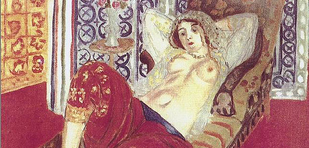 La "Odalisca con pantal&oacute;n rojo", de Matisse