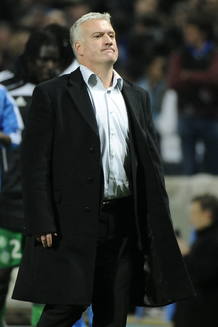 El entrenador del Olympique de Marsella, Didier Deschamps