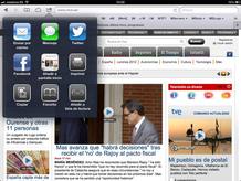 Opciones para compartir en iOS 6